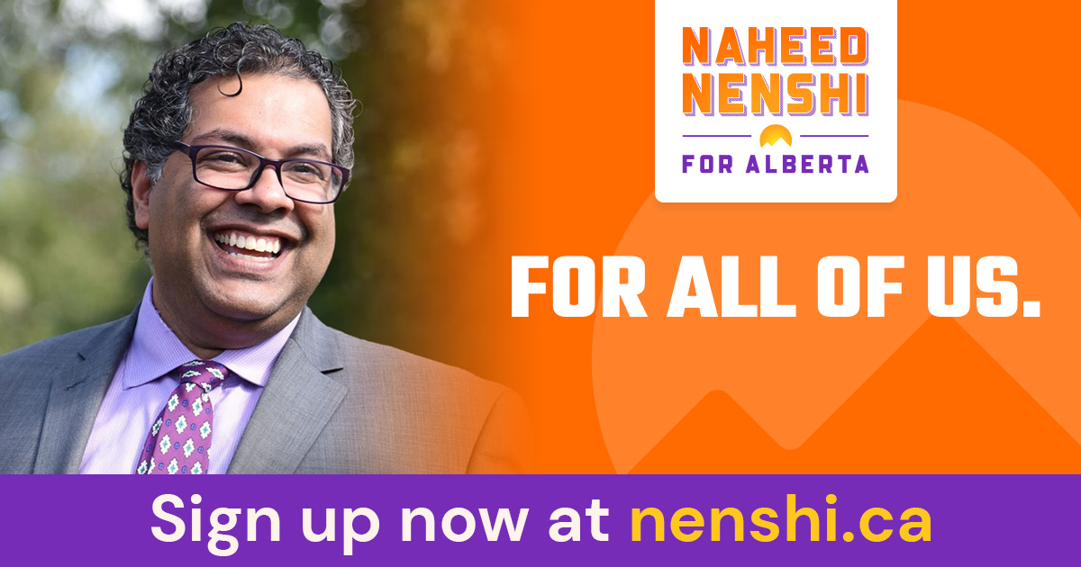 Naheed Nenshi for Alberta NDP Leader