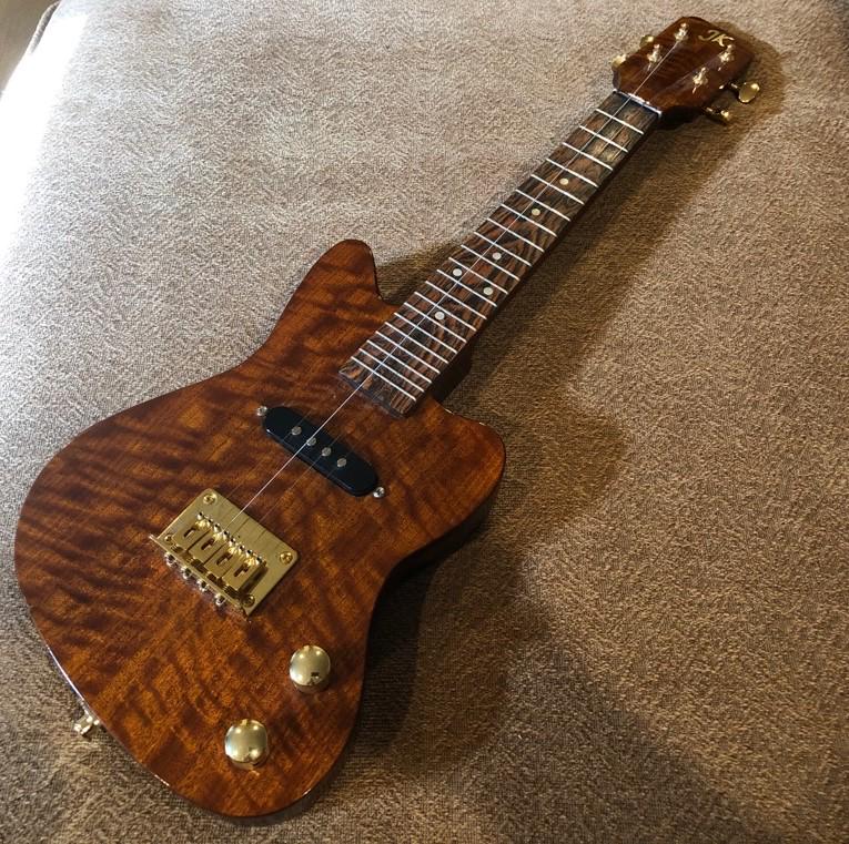 Concert Scale Solid Body Electric Ukulele Make Projects