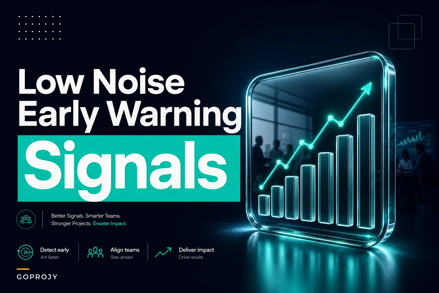 Design low-noise early-warning triggers for schedule slippage: trend logic, aggregation and triage thresholds