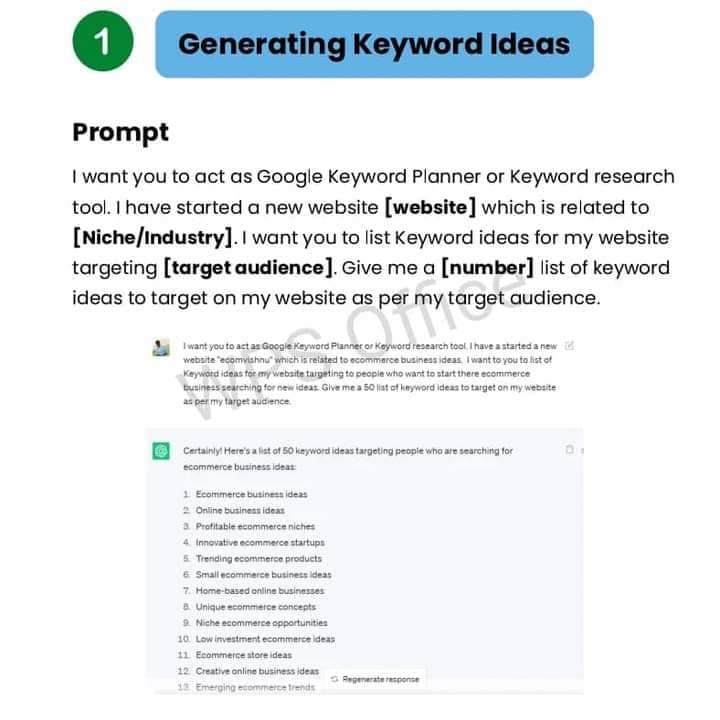  5 ChatGPT SEO Prompt Templates  for your website — image 3