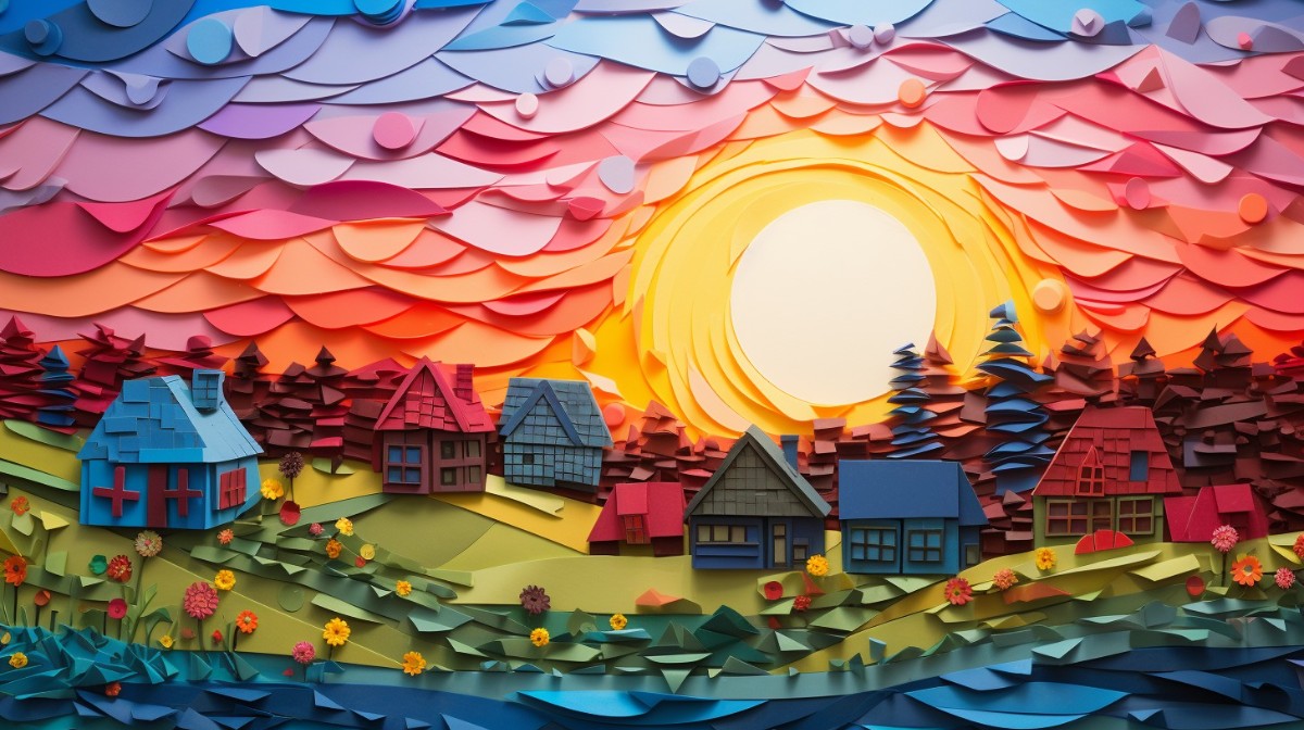 Breathtaking landscape artworks crafted solely with sticky notes! π
π¨ β image 2