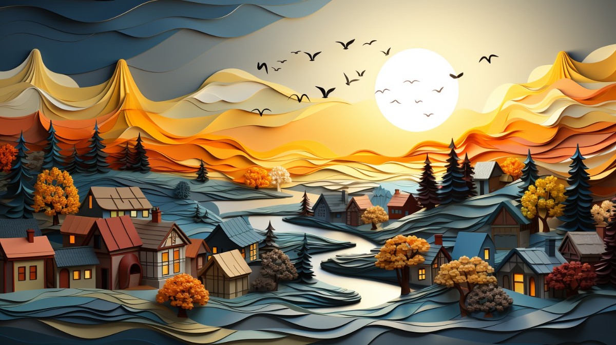 Breathtaking landscape artworks crafted solely with sticky notes! π
π¨ β image 3