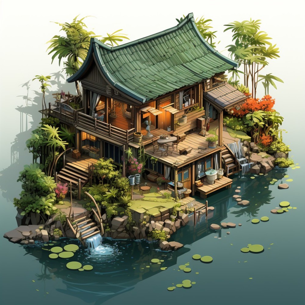 Cottages on water — image 3