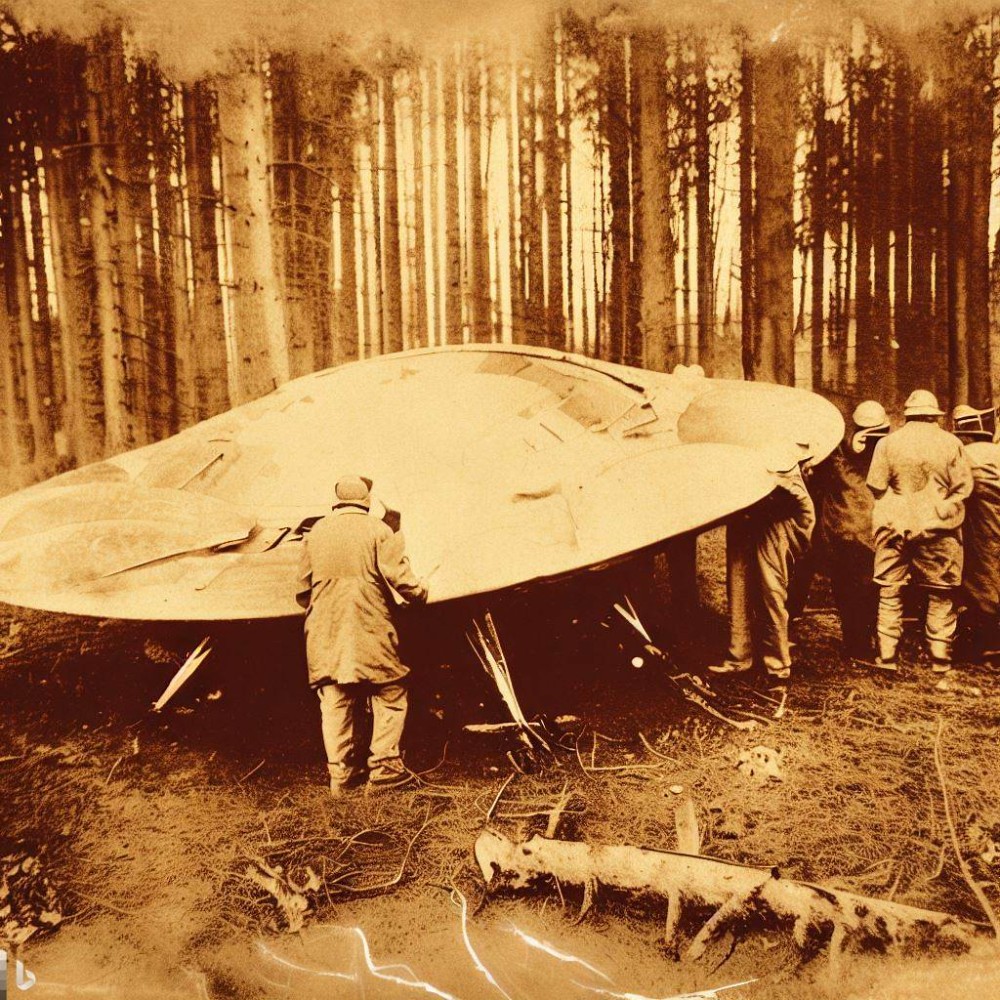 Crashed UFO in 20th Century