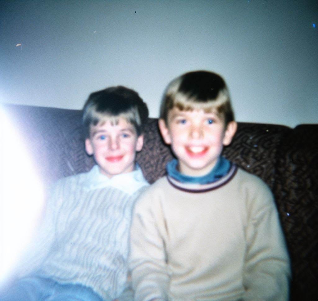 90s with camera flash
