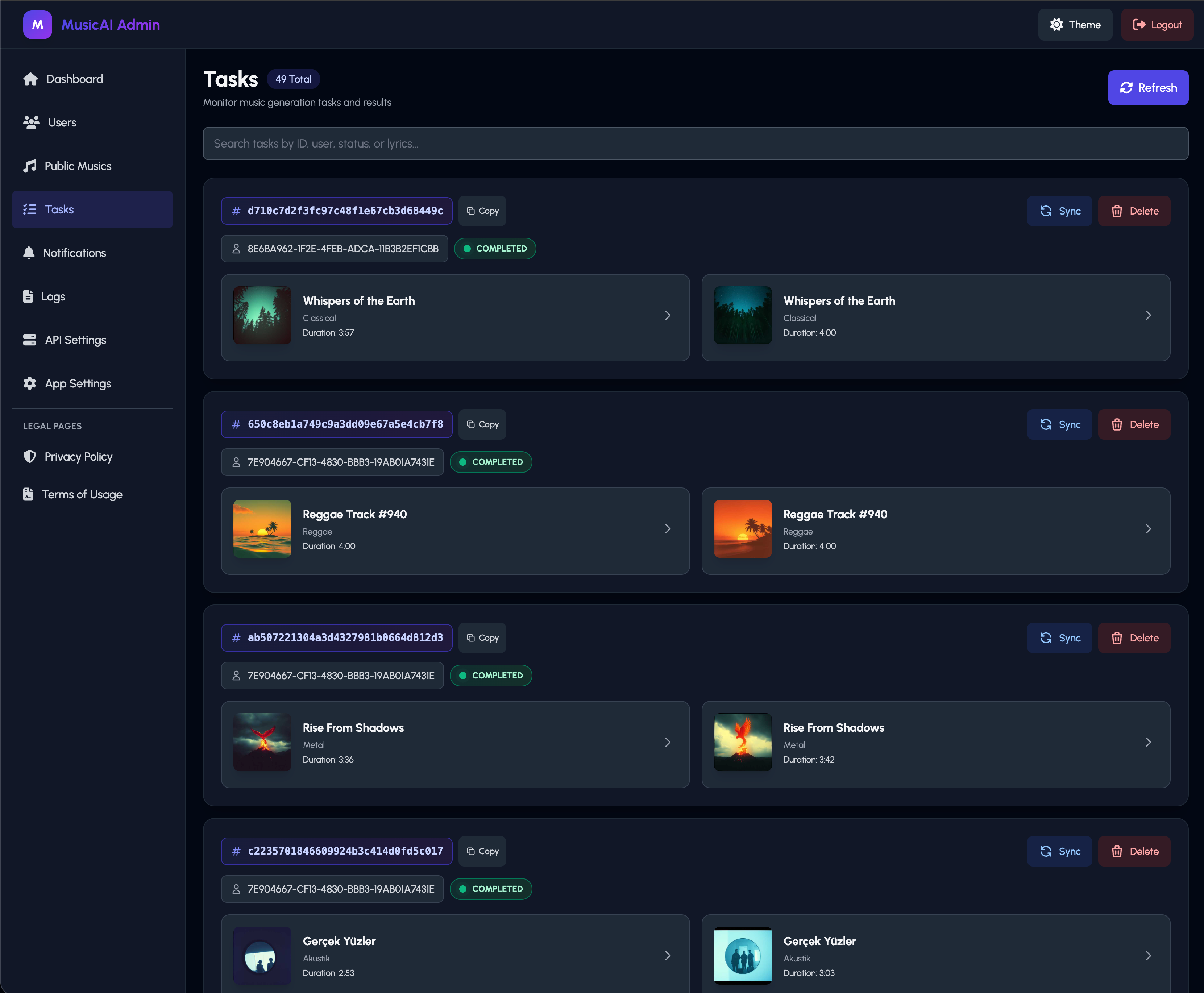 MusicAI IOS Suno AI Music Generate Mobile App SwiftUI IOS