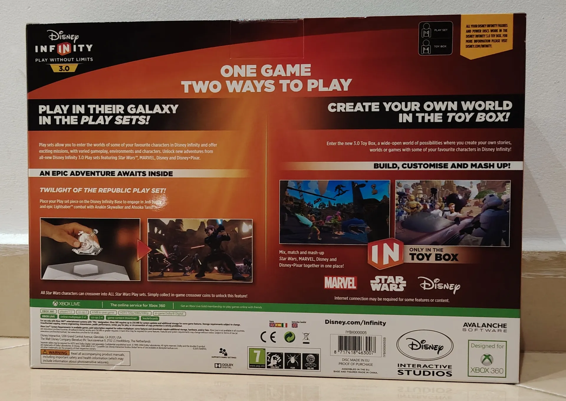 Disney Infinity 3.0 Star Wars Starter Pack Xbox 360