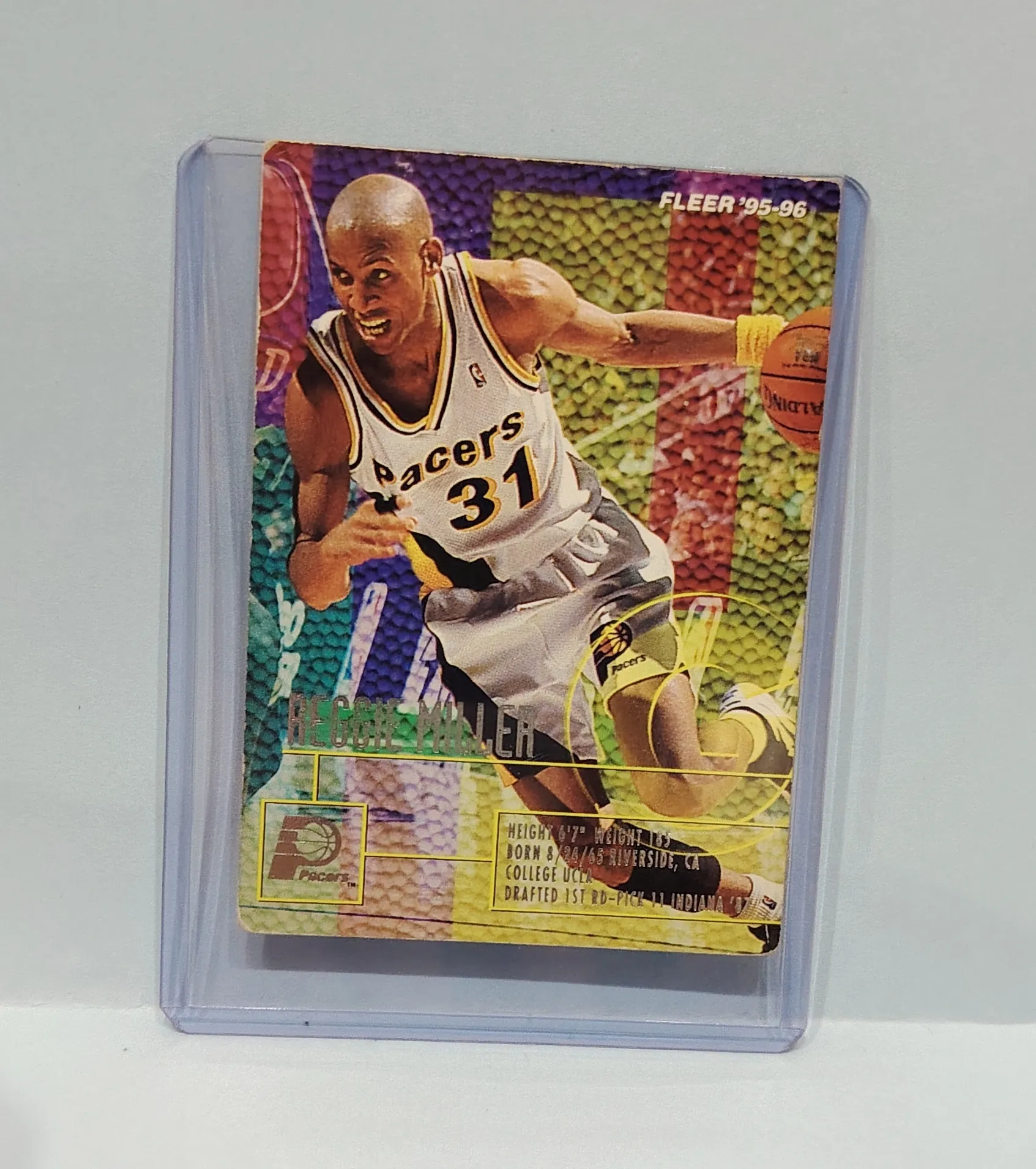 1995-96 Fleer #76 Reggie Miller