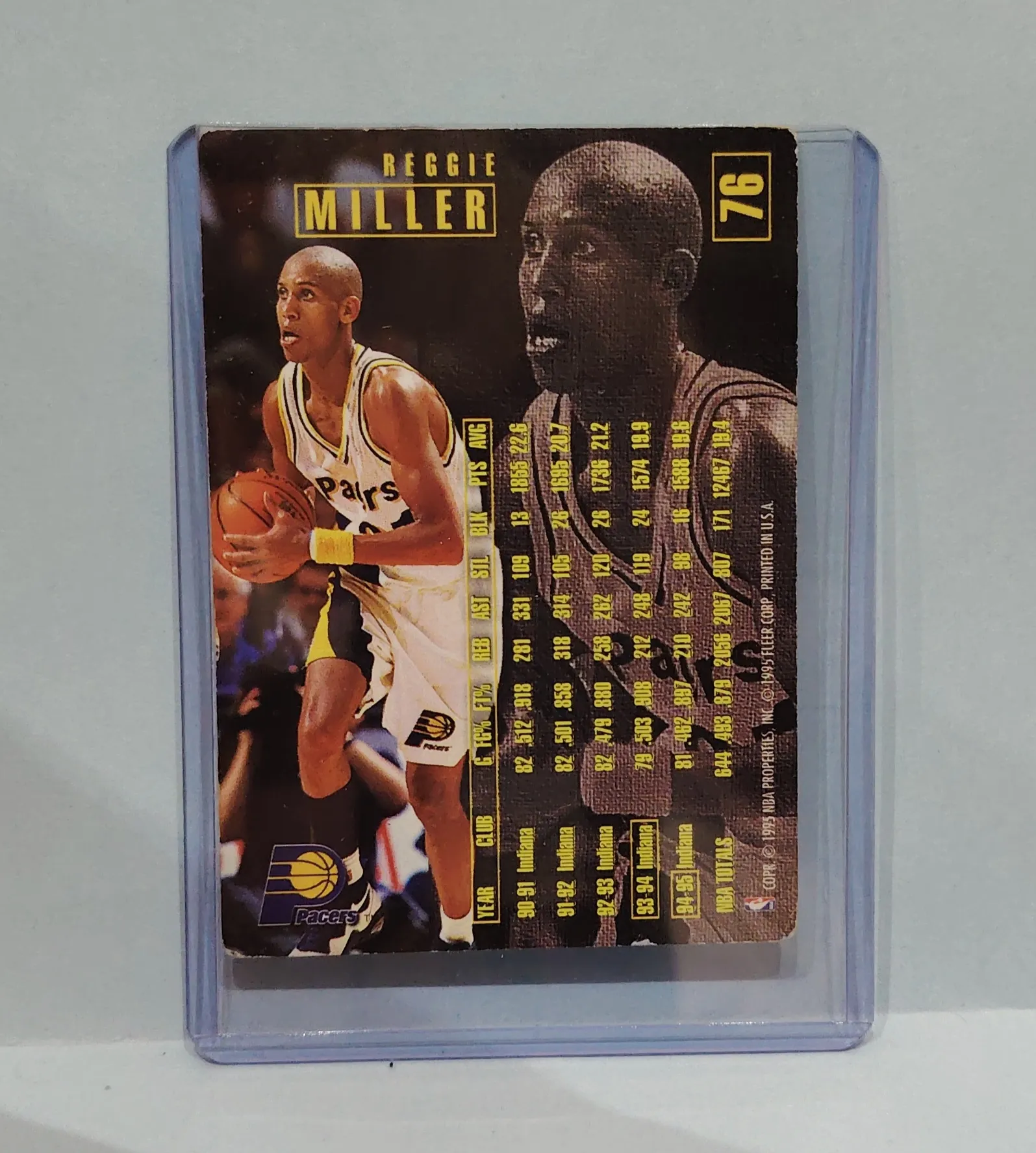 1995-96 Fleer #76 Reggie Miller