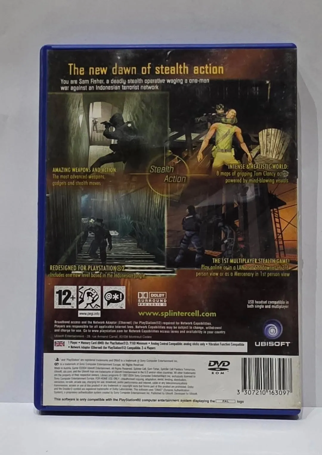 Tom Clancy’s Splinter Cell: Pandora Tomorrow за PlayStation 2, PAL