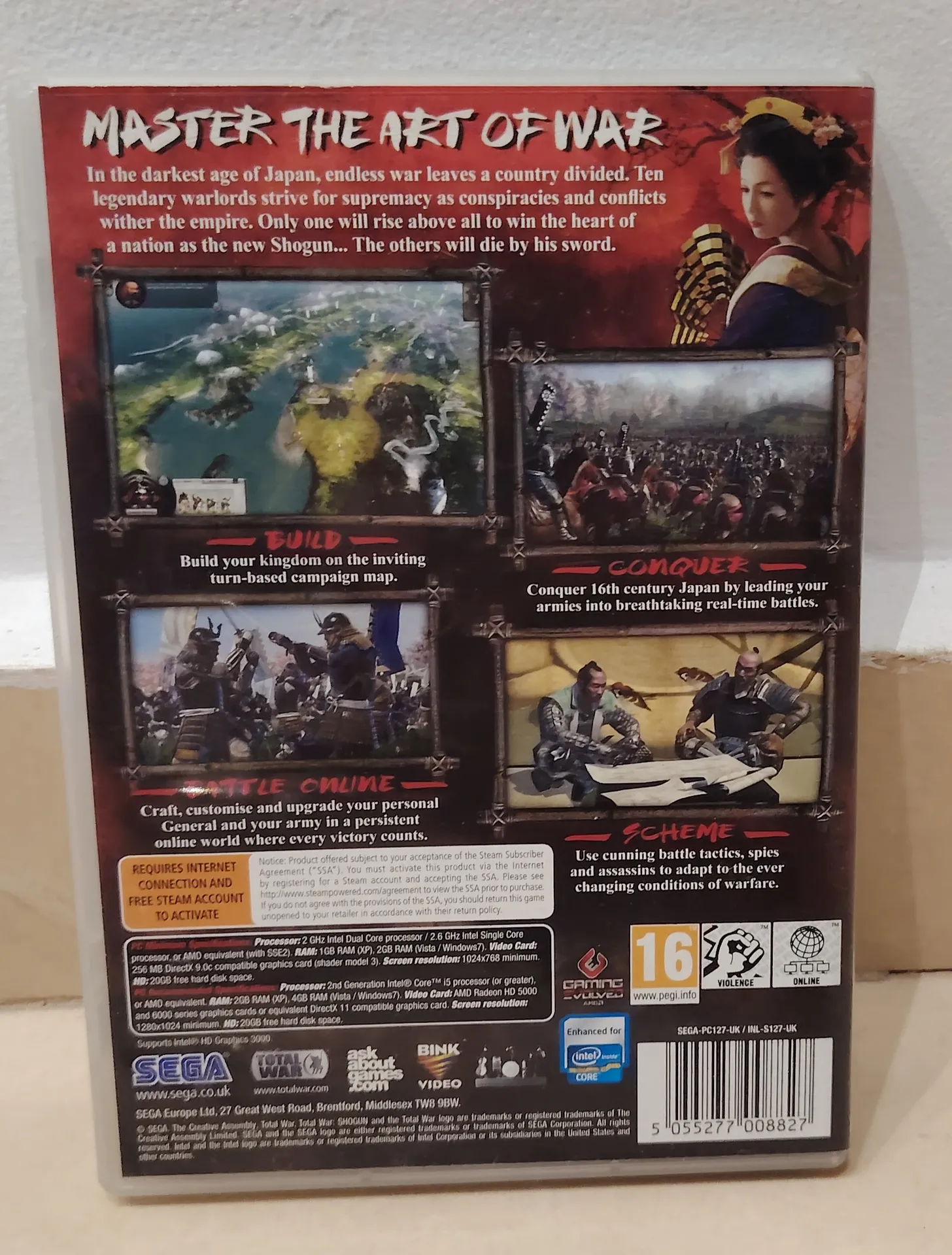 Total War: Shogun 2 (PC, 2011) Editor's Choice Complete