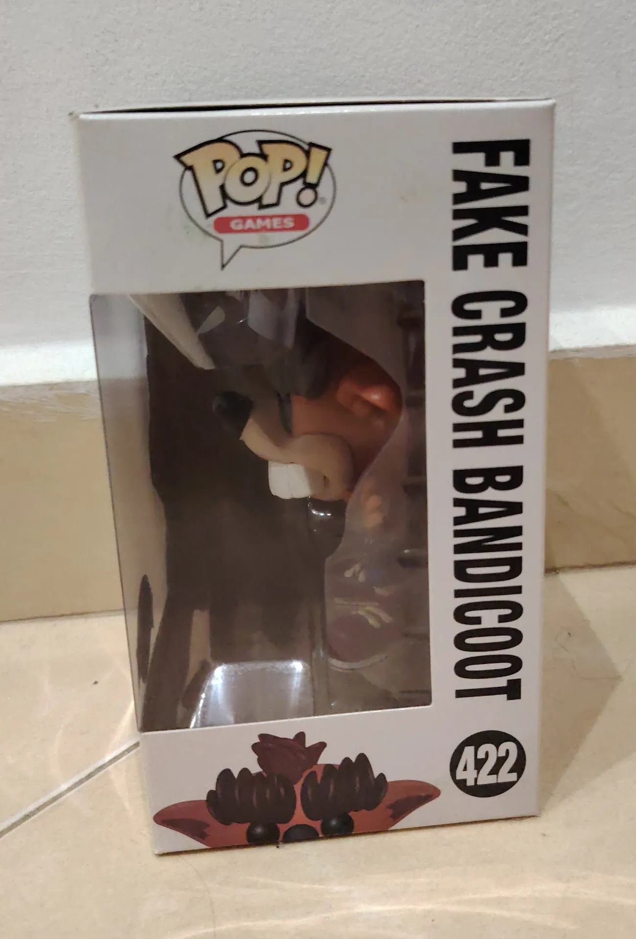 Funko Pop! Games - Fake Crash Bandicoot #422 (special edition)