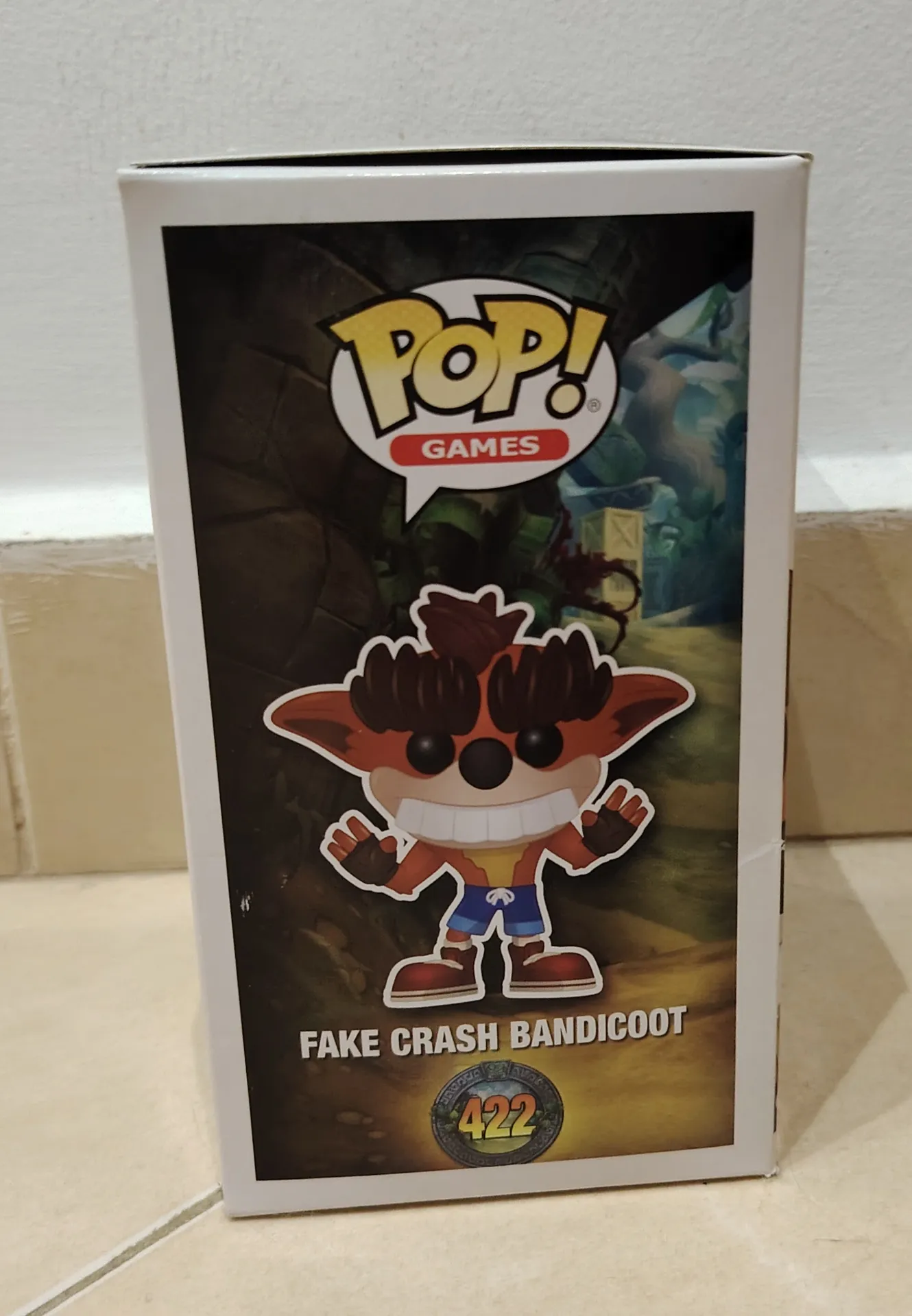 Funko Pop! Games - Fake Crash Bandicoot #422 (special edition)