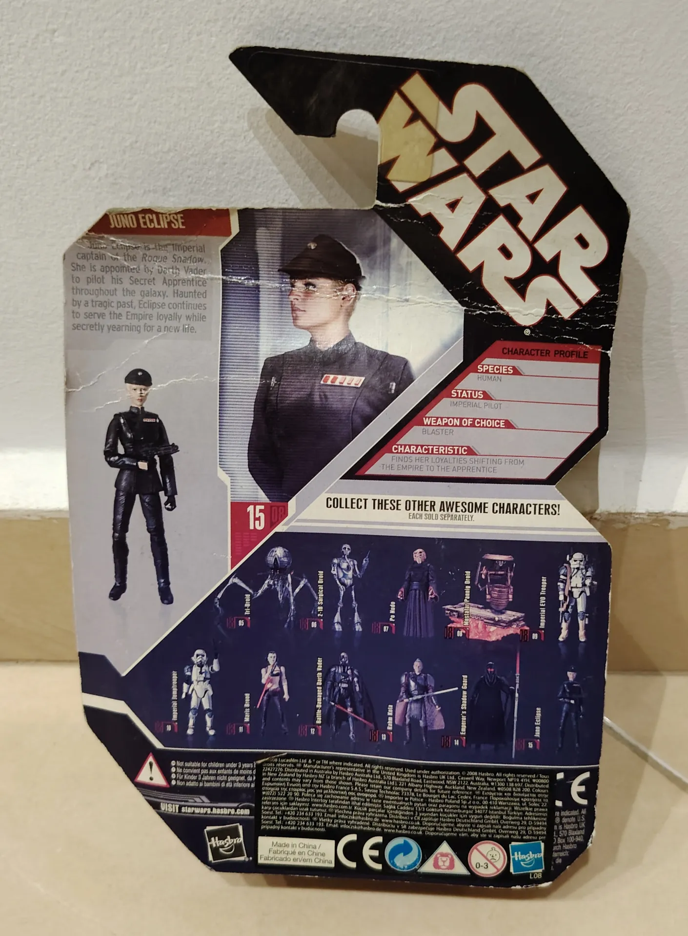 Star Wars 30th Anniversary 2008 Juno Eclipse #15 The Force Unleashed Action Figure