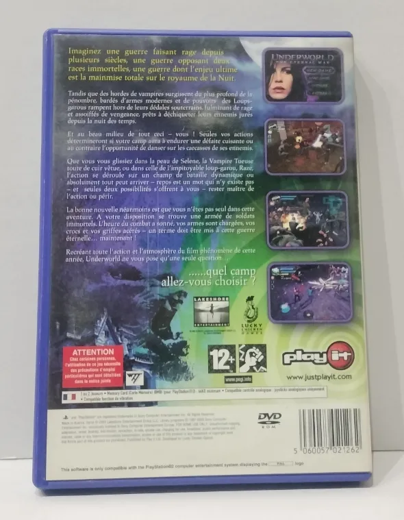 Underworld: The Eternal War за PlayStation 2 — PAL