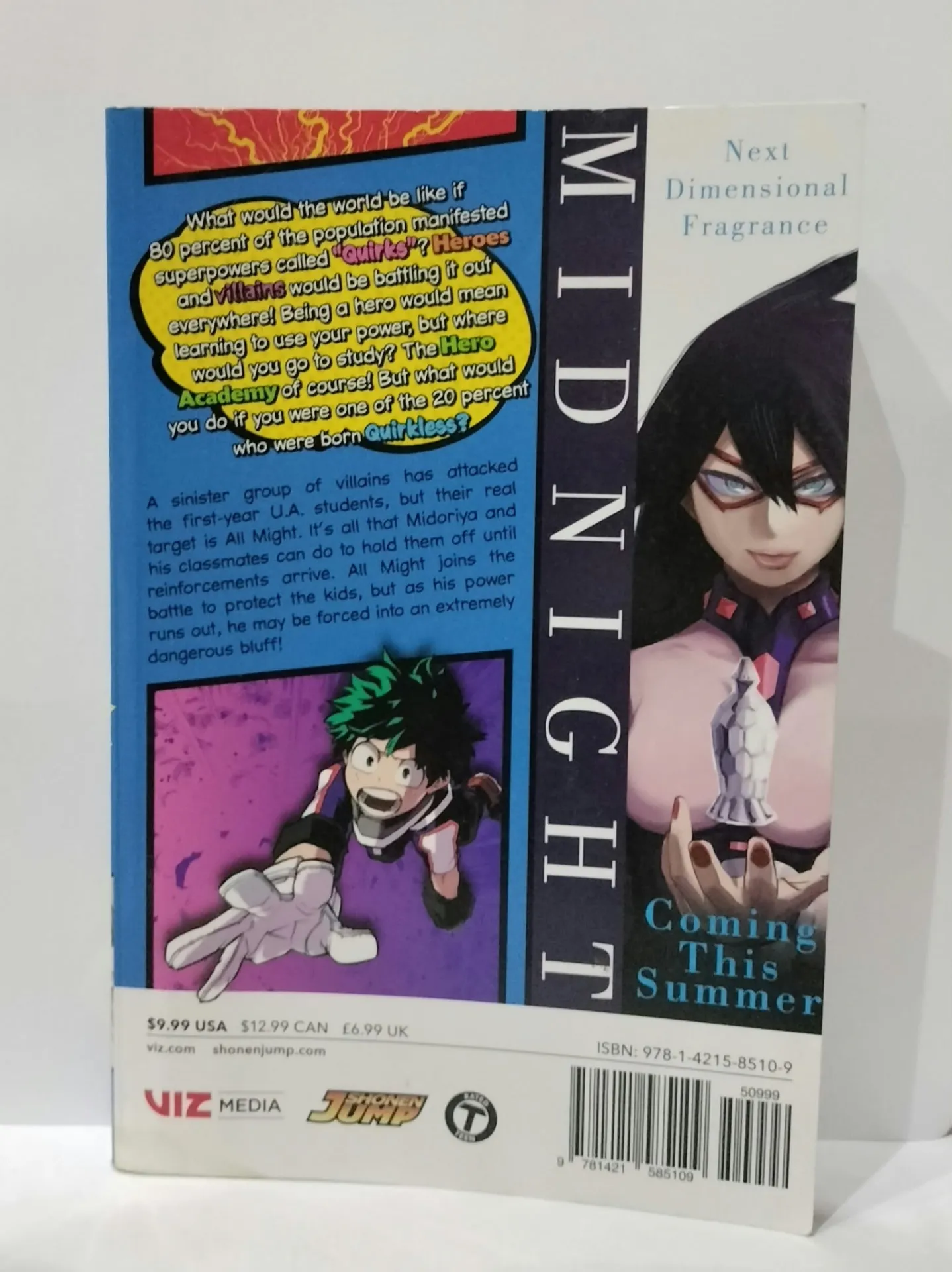 My Hero Academia, том 3 — Kohei Horikoshi