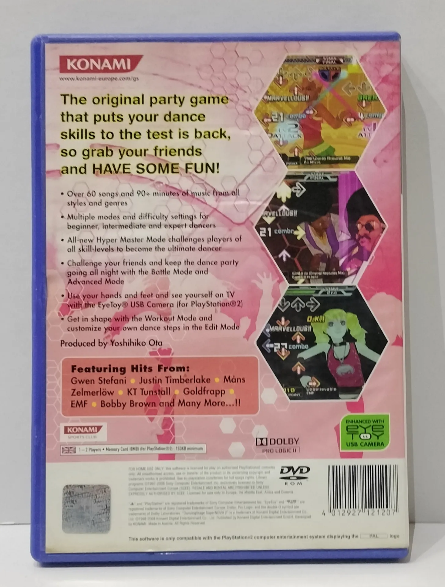 Dancing Stage SuperNOVA 2 за PlayStation 2 PAL