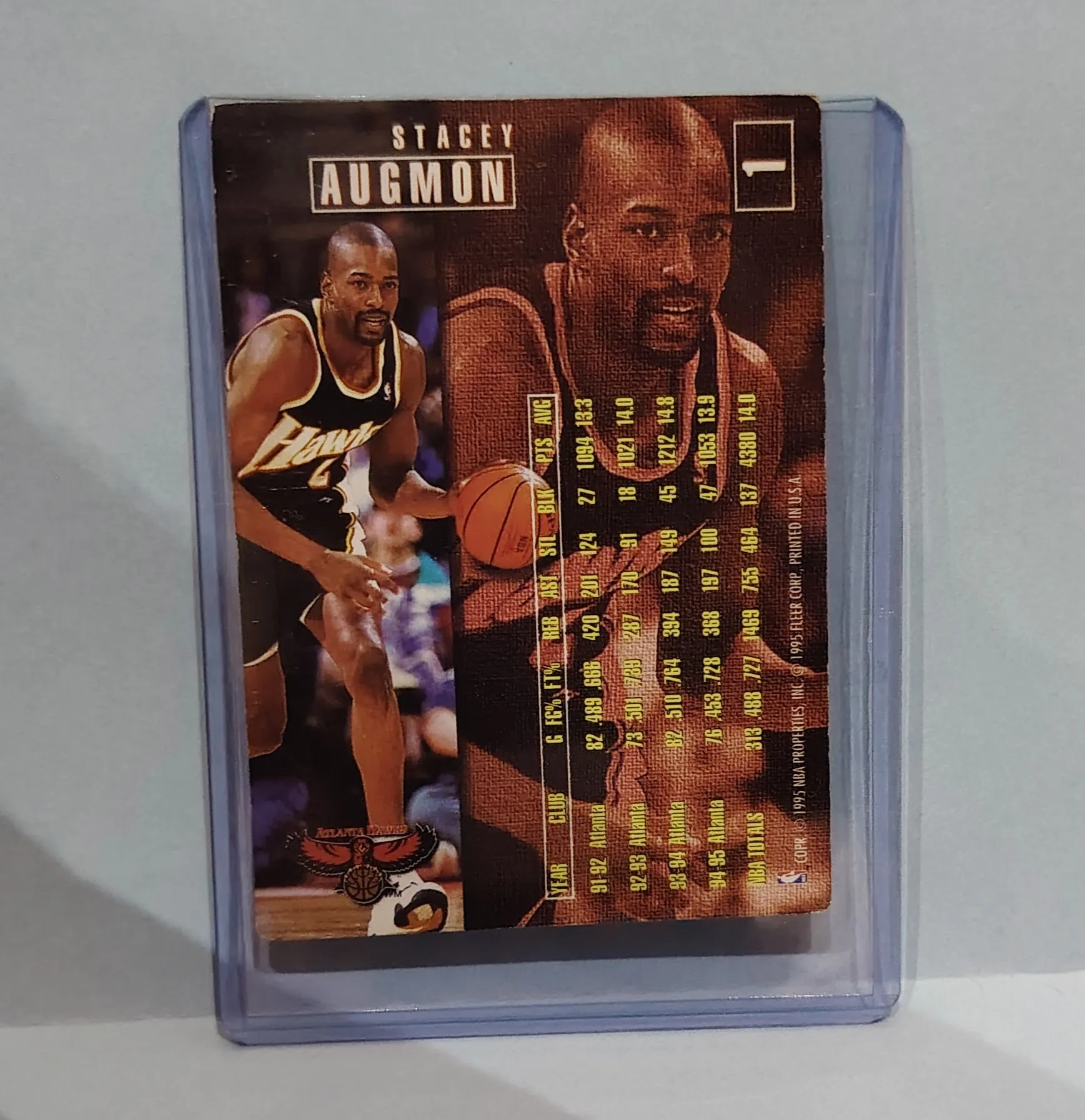 1995-96 Fleer Ultra Stacey Augmon #201