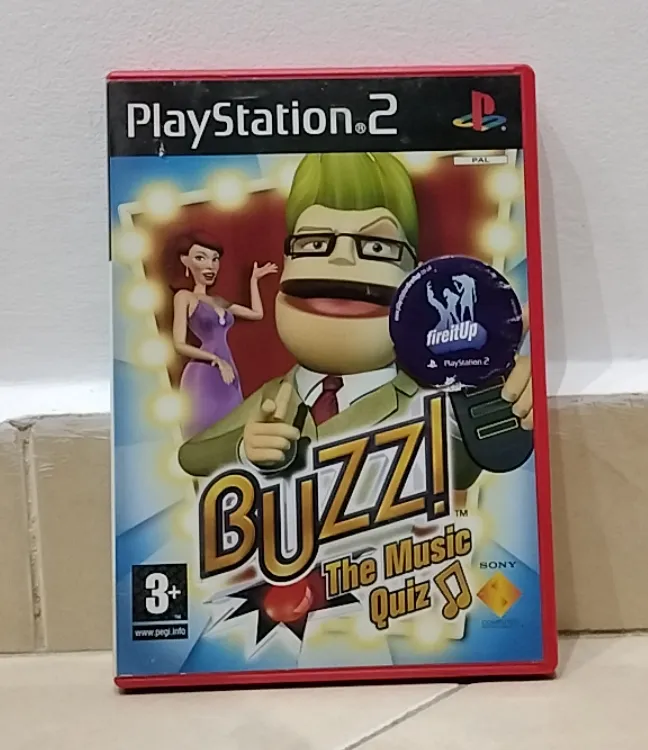 Buzz! The Music Quiz PS2 PAL