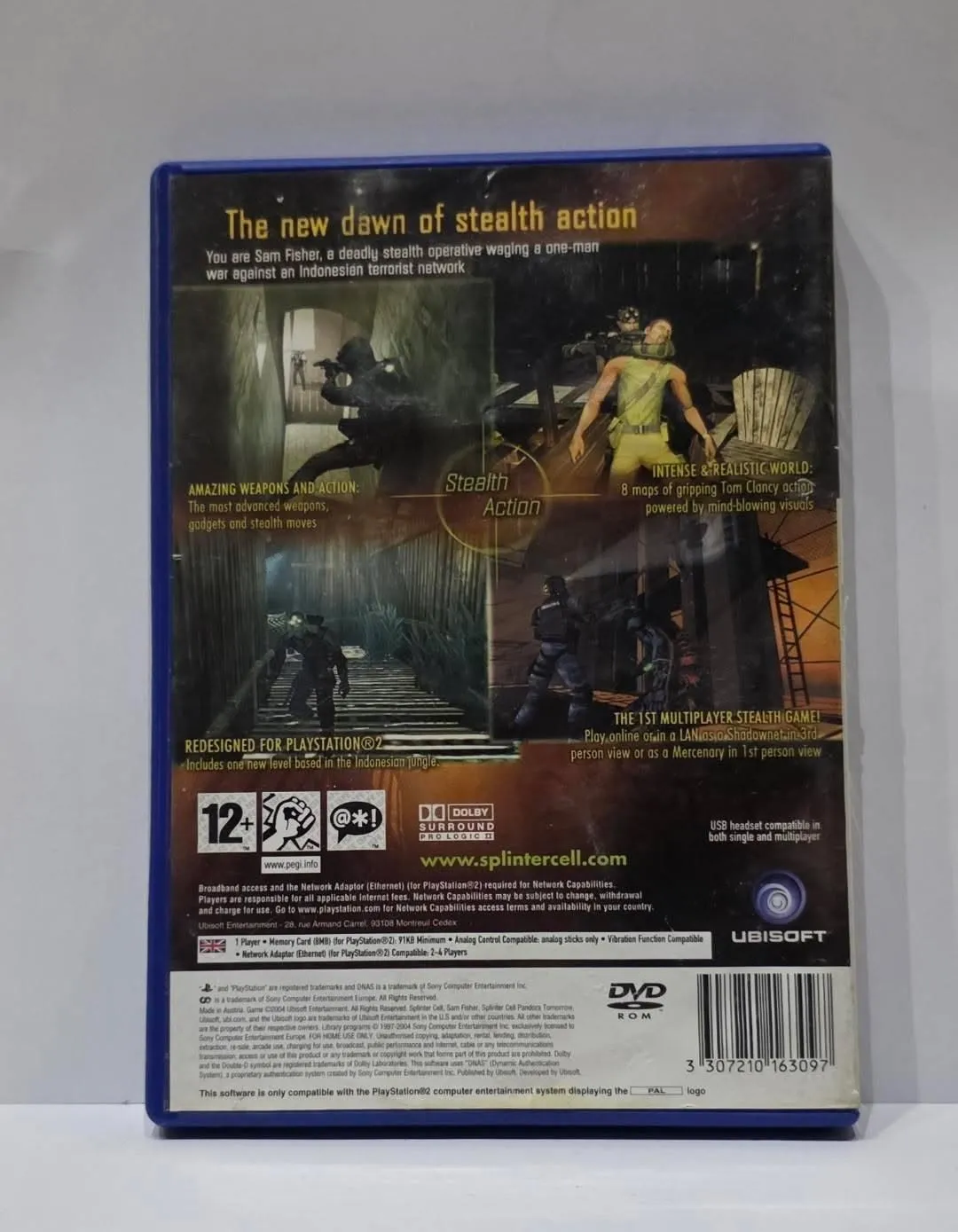 Tom Clancy’s Splinter Cell: Pandora Tomorrow for PlayStation 2 PAL