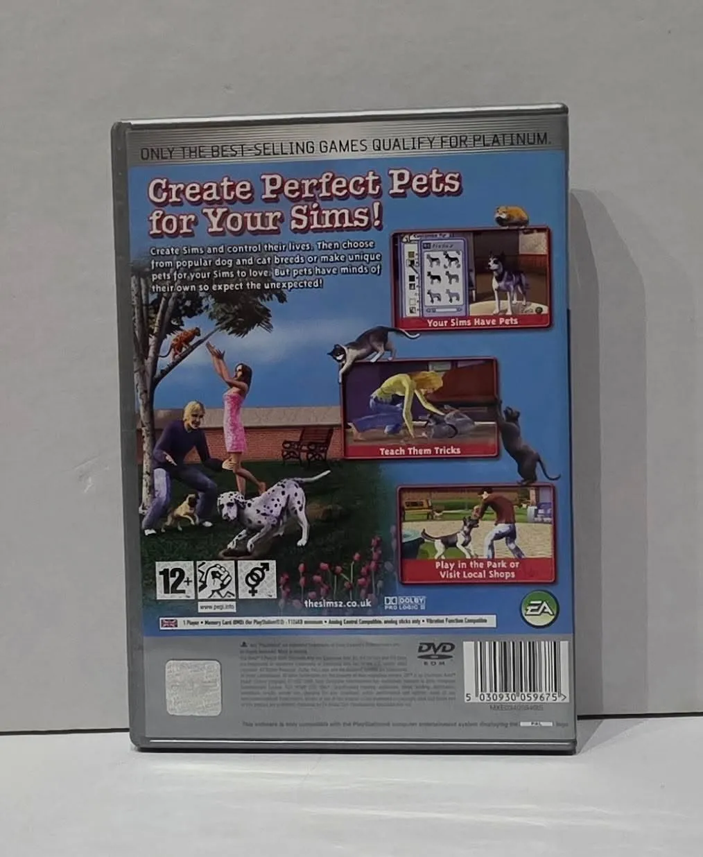 The Sims 2: Pets — Platinum за PlayStation 2, PAL
