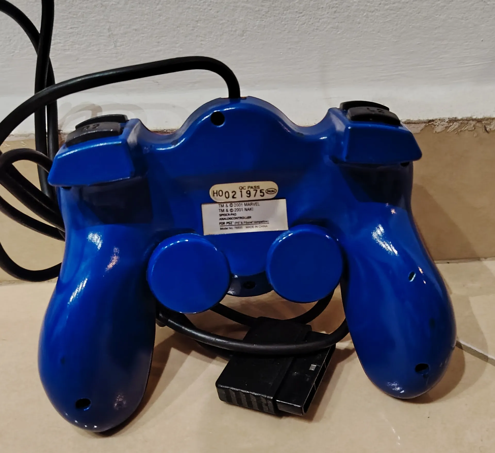 Naki Spider-Man Analog Controller for PS2/PS1