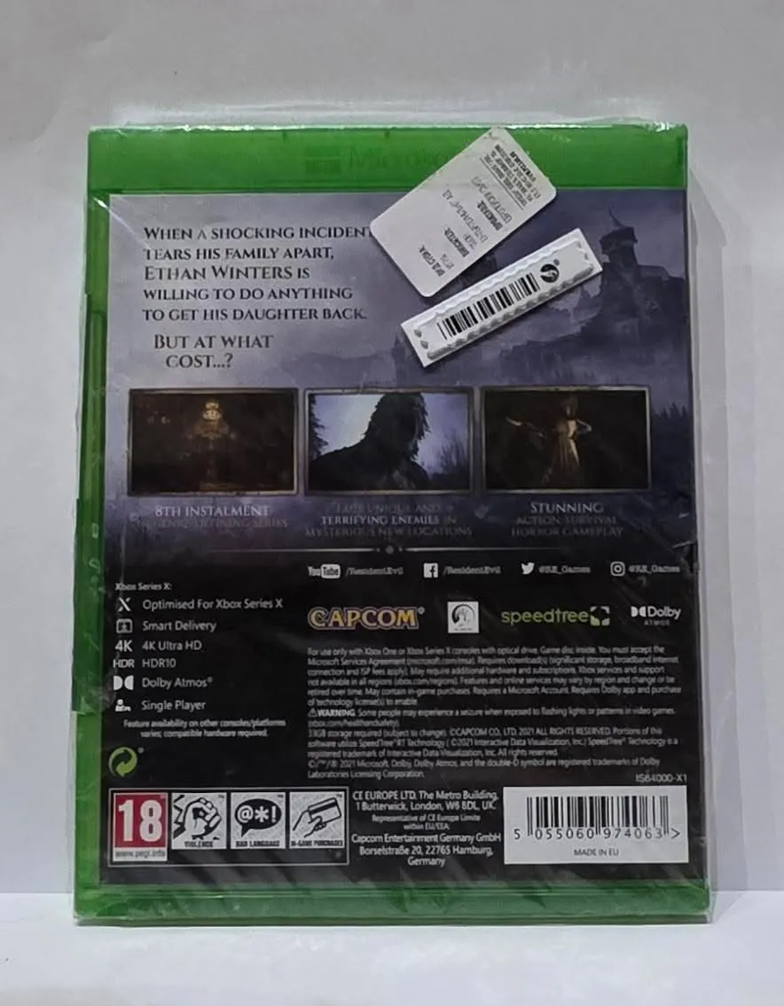 Resident Evil Village — Xbox Series X / Xbox One, PAL