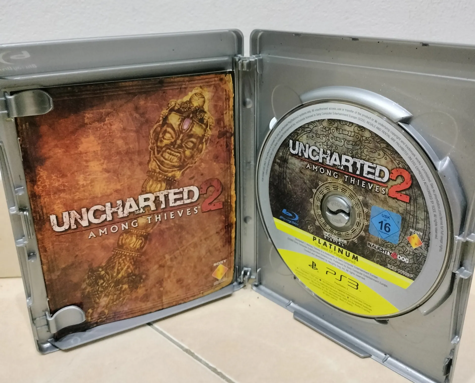 Uncharted 2: Among Thieves - Platinum Edition PS3 (PAL German)
