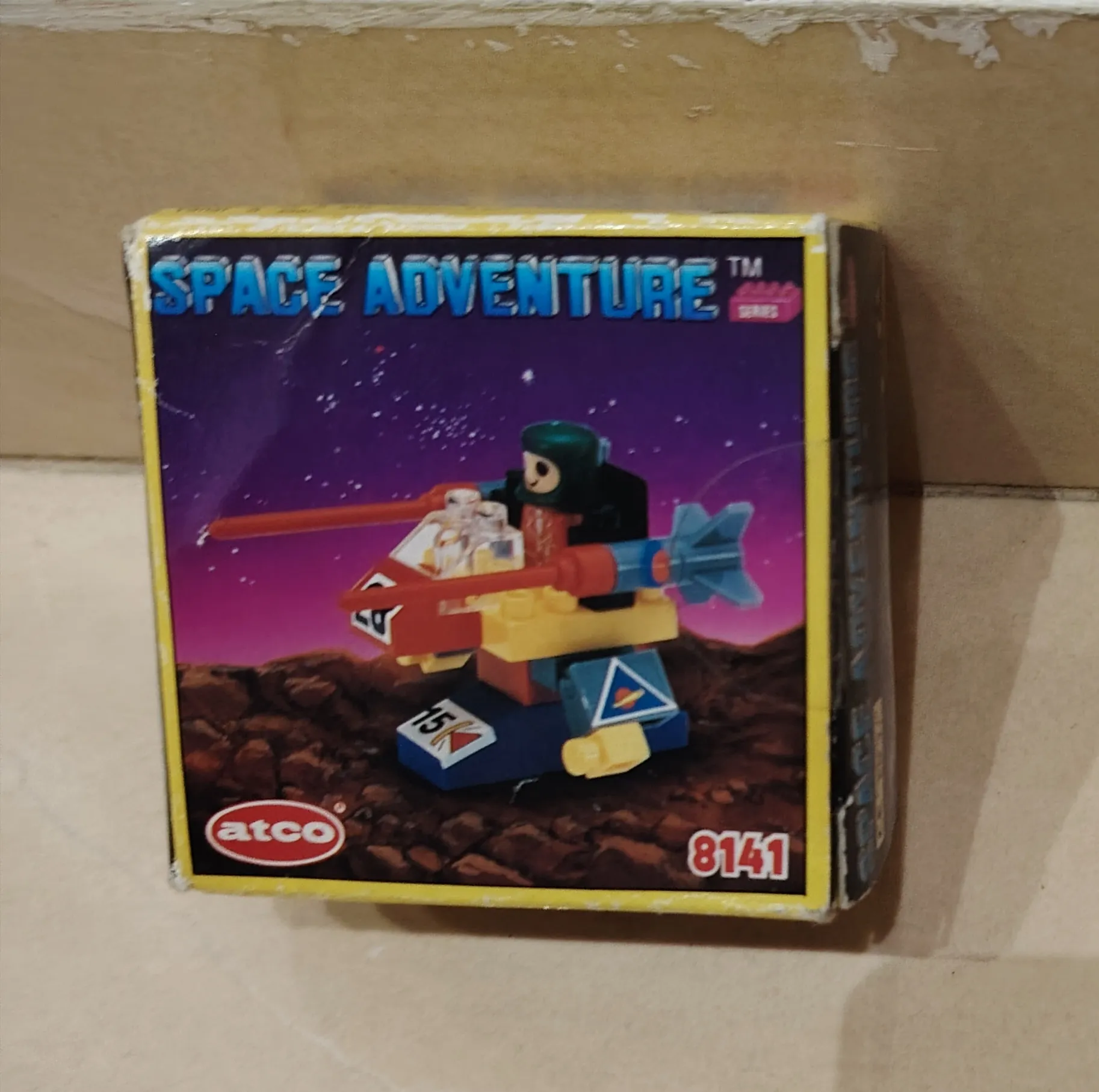Atco 8141 Space Adventure Building Blocks 1988 Set