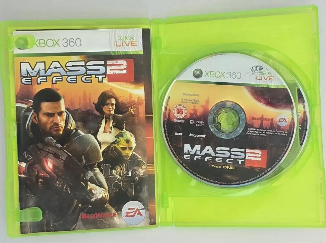 Mass Effect 2 за Xbox 360 — PAL, 2 диска