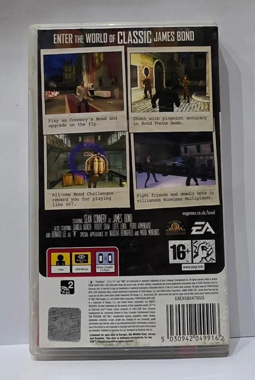 007: From Russia with Love — PSP, PAL