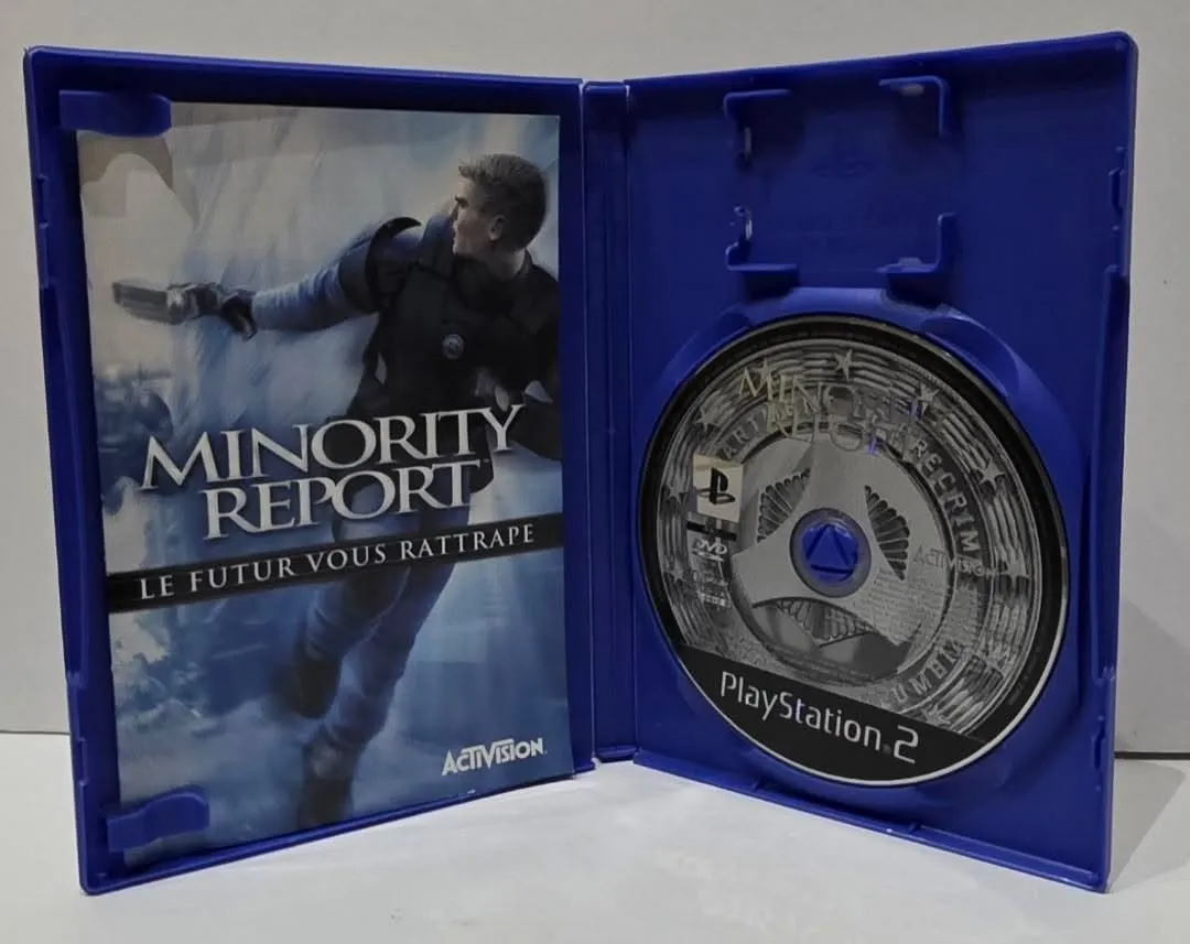 Minority Report: Le Futur vous rattrape за PlayStation 2 — PAL/French