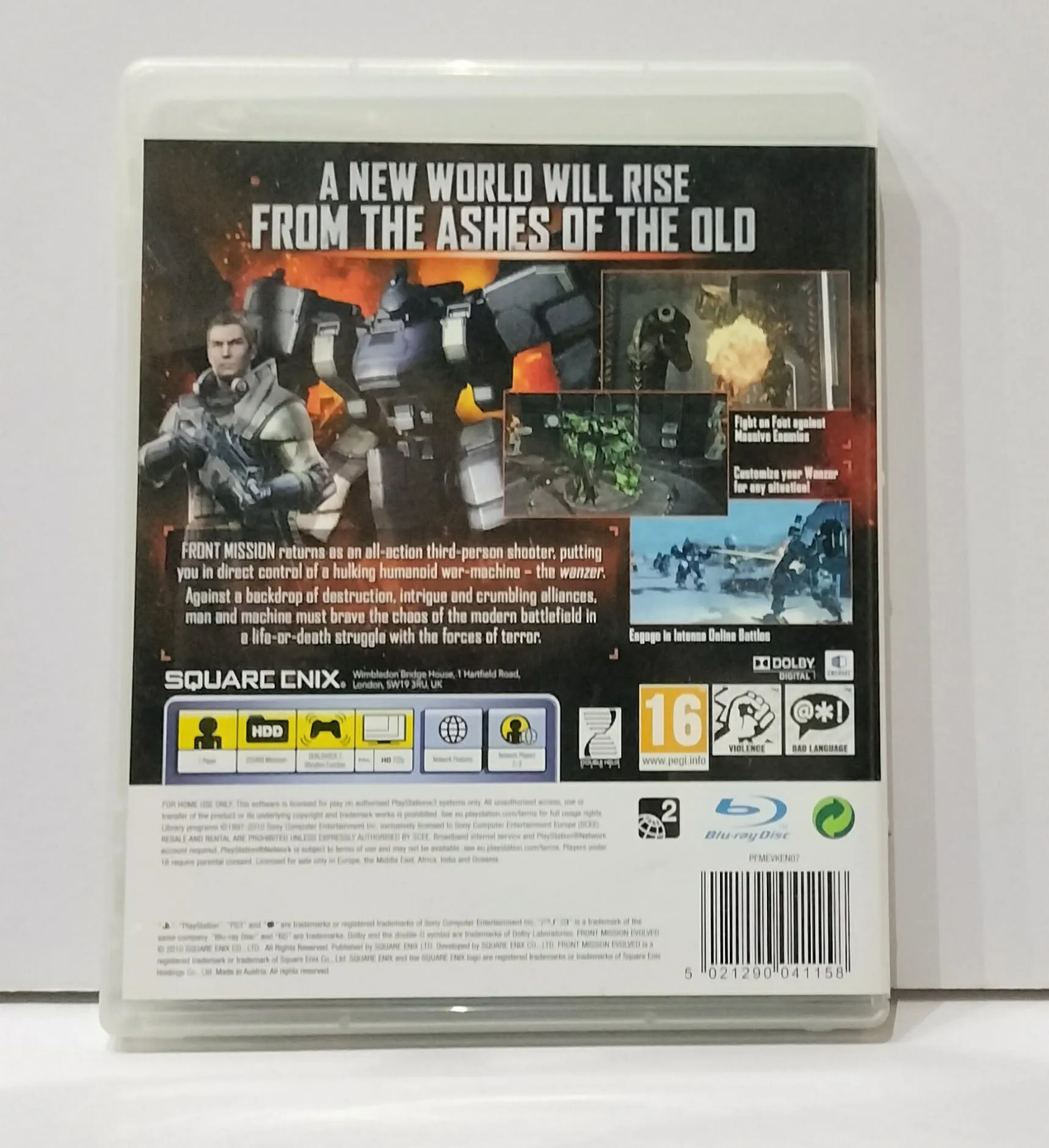 Front Mission Evolved за PlayStation 3 — PAL/EU