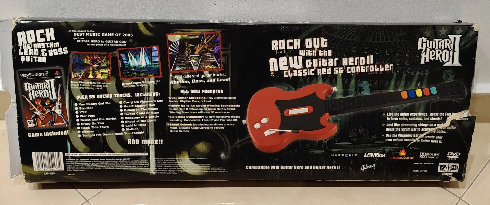 Guitar Hero II Bundle - PS2 (PAL)