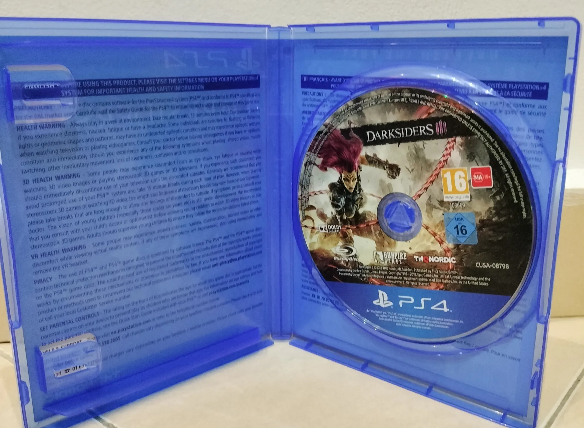 Darksiders III for PS4 — PAL/EU