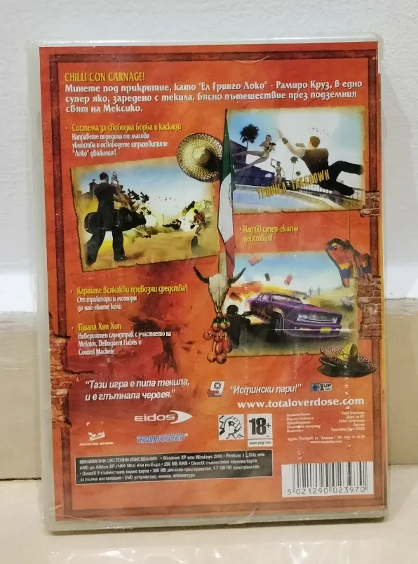 Total Overdose: A Gunslinger’s Tale in Mexico — PC DVD, Bulgarian Edition