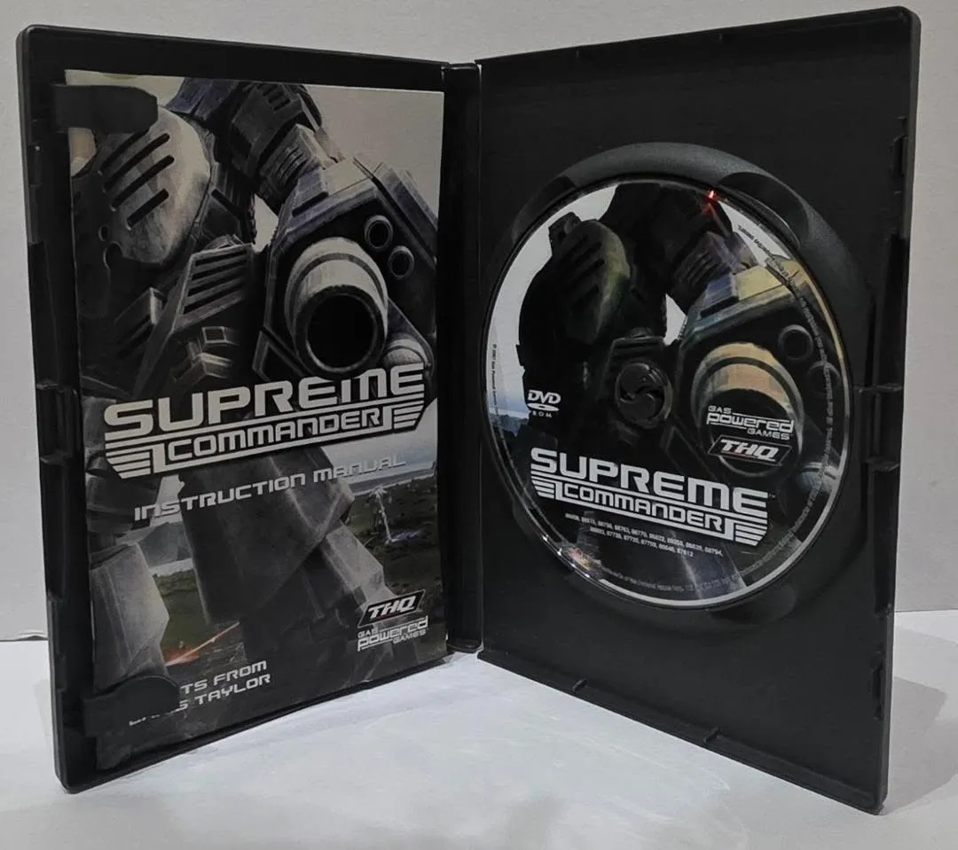 Supreme Commander — PC DVD, European edition