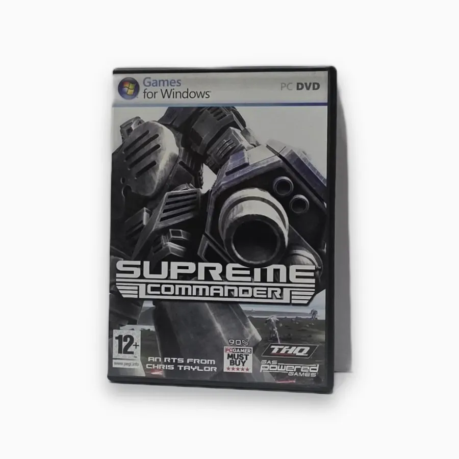 Supreme Commander — PC DVD, European edition