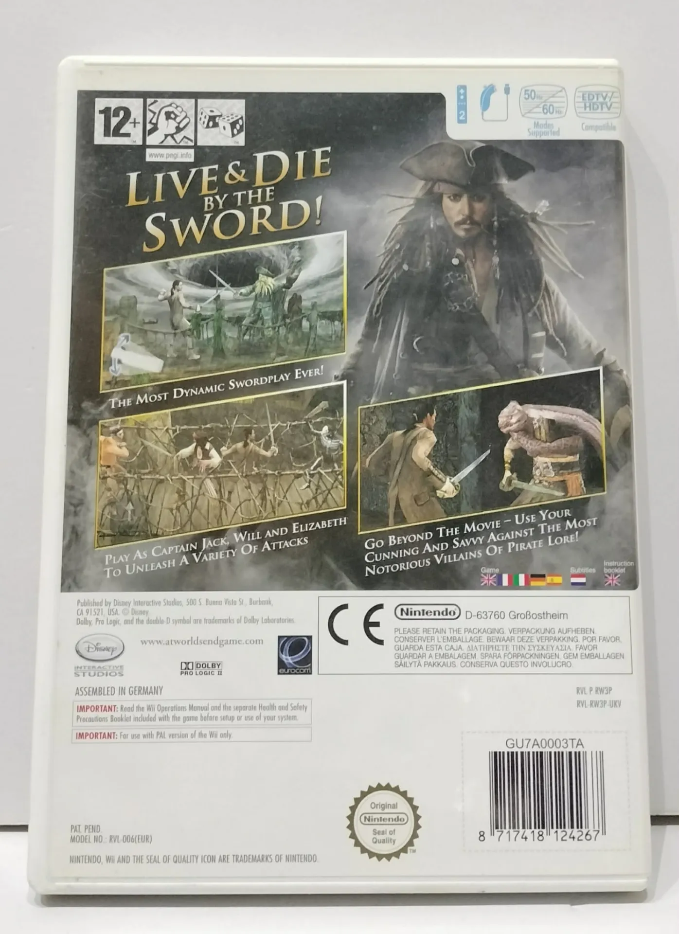 Pirates of the Caribbean: At World's End за Nintendo Wii PAL