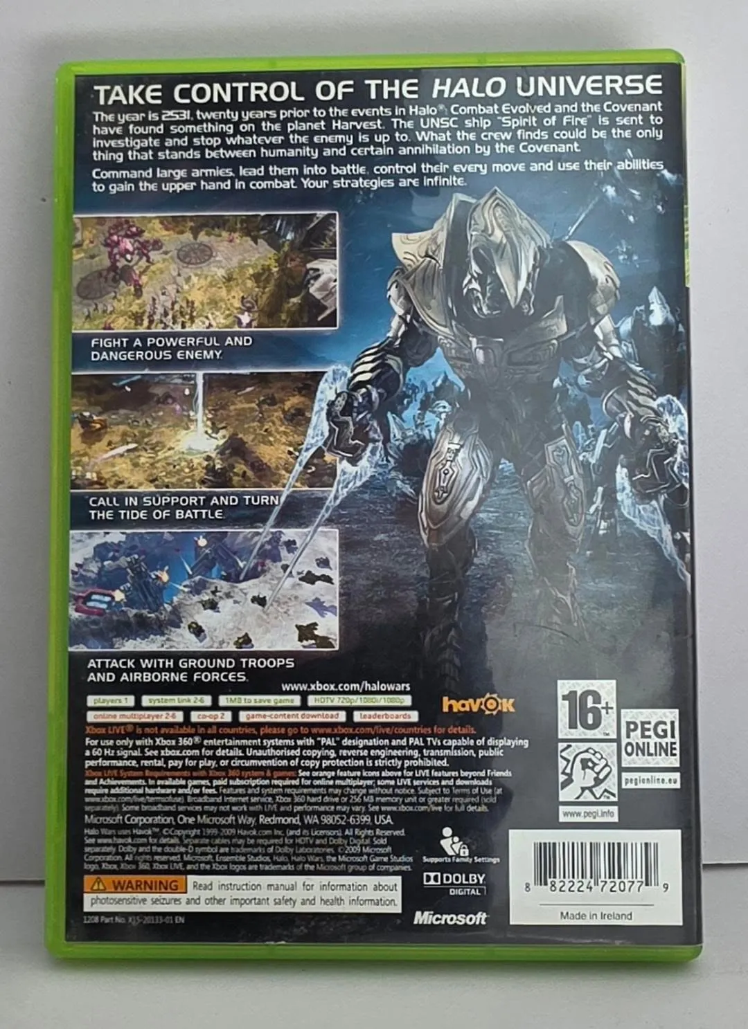 Halo Wars за Xbox 360 PAL