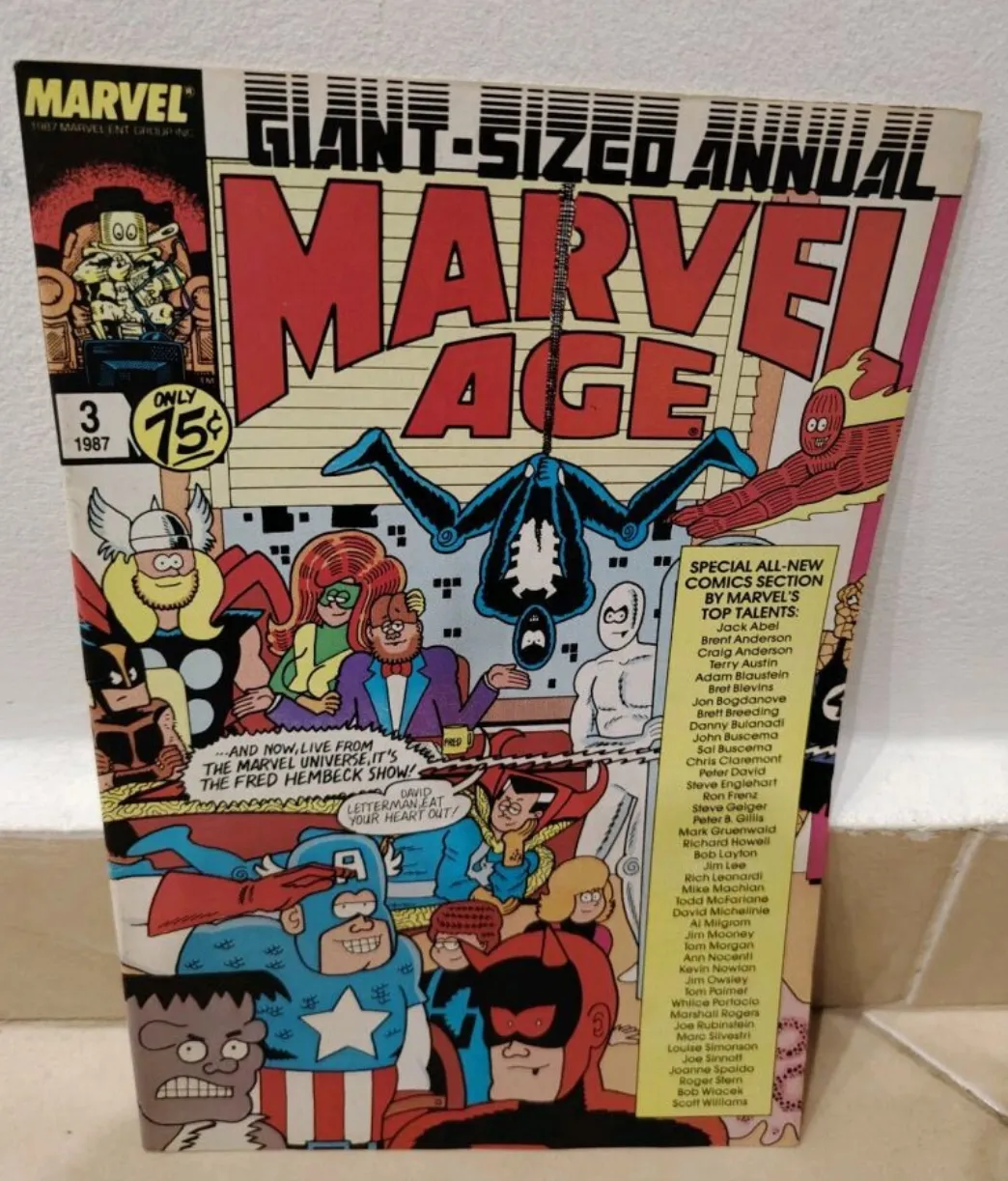 Marvel Age Giant-Sized Annual #3 1987