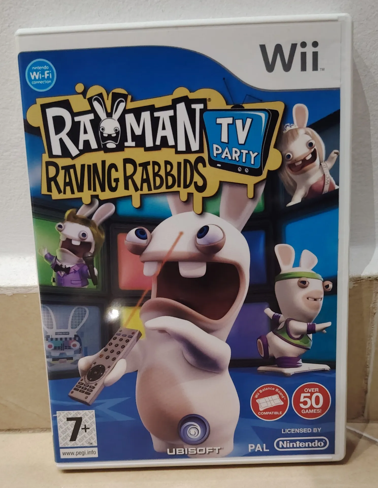 Rayman Raving Rabbids TV Party Nintendo Wii PAL Complete in Box
