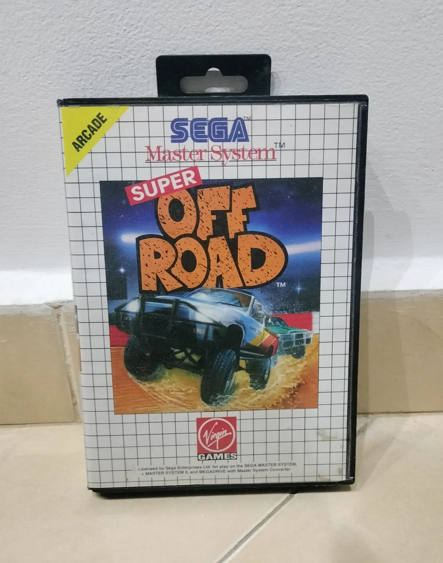 Super Off Road (Sega Master System, PAL)