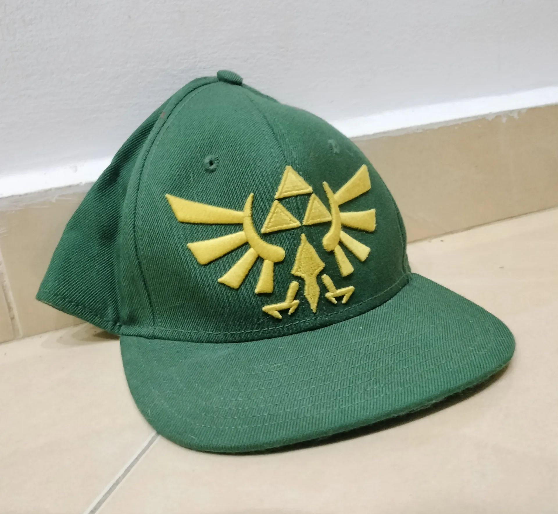Legend of Zelda: Twilight Princess Green Triforce Baseball Cap
