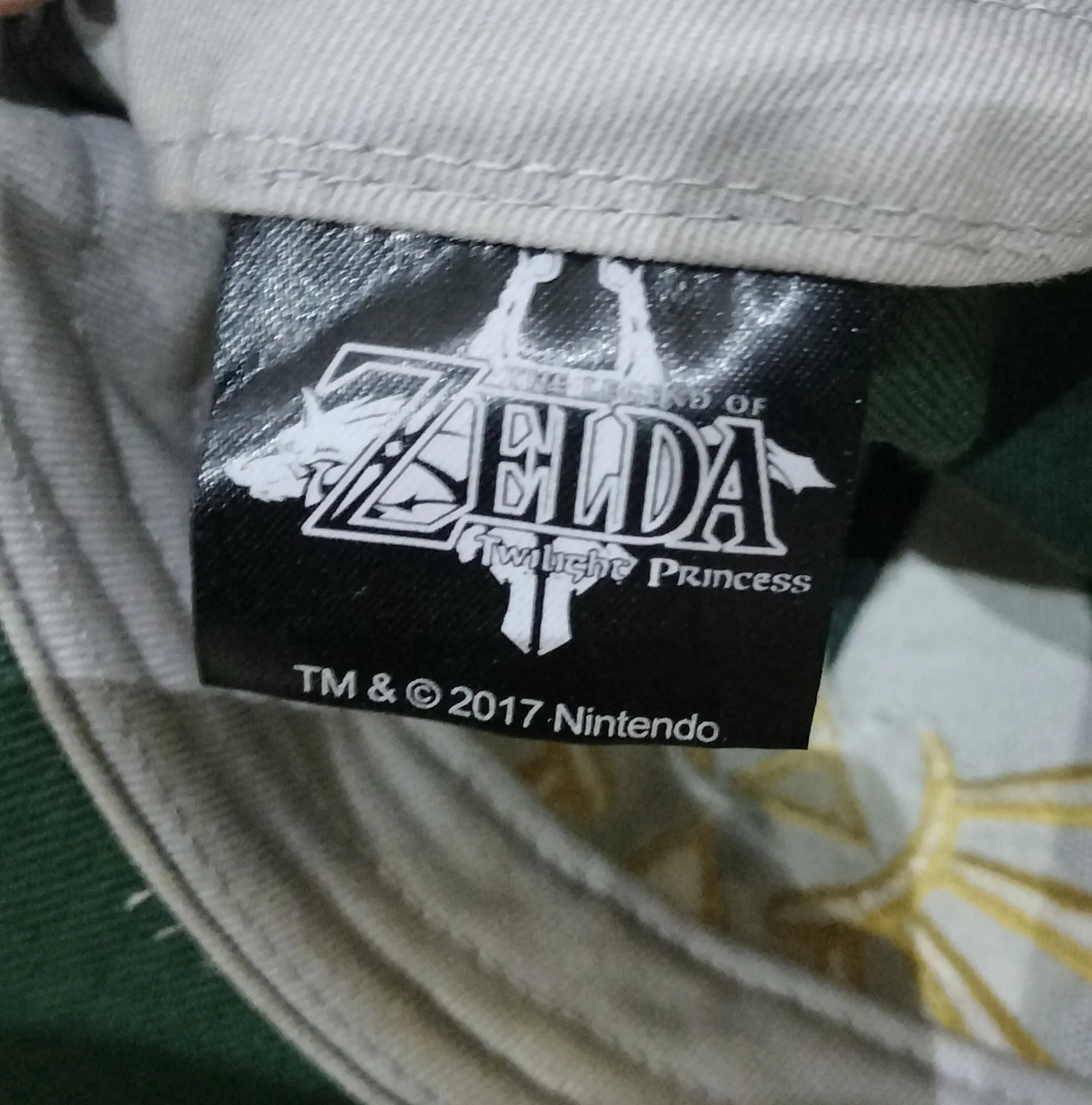 Legend of Zelda: Twilight Princess Green Triforce Baseball Cap