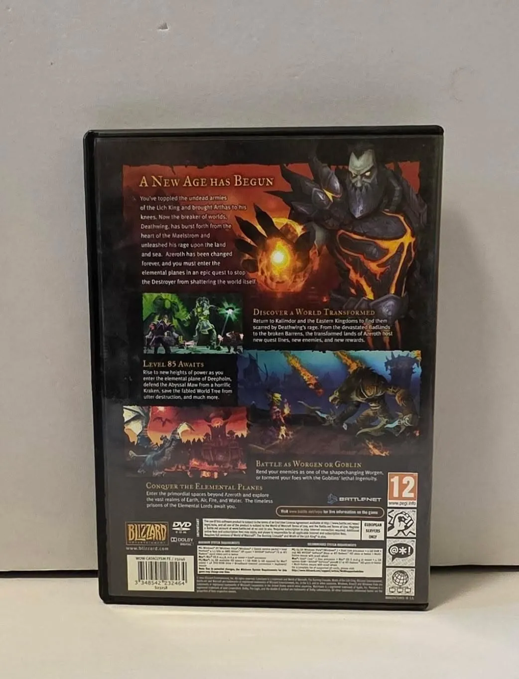 World of Warcraft: Cataclysm — PC DVD-ROM, PAL/EU