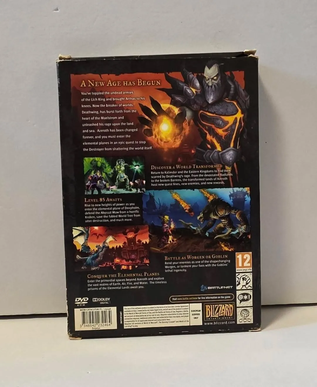 World of Warcraft: Cataclysm — PC DVD-ROM, PAL/EU