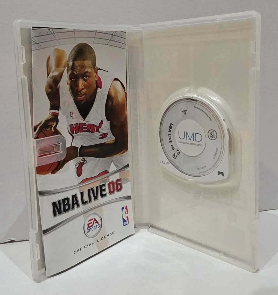NBA Live 06 for PSP — European edition