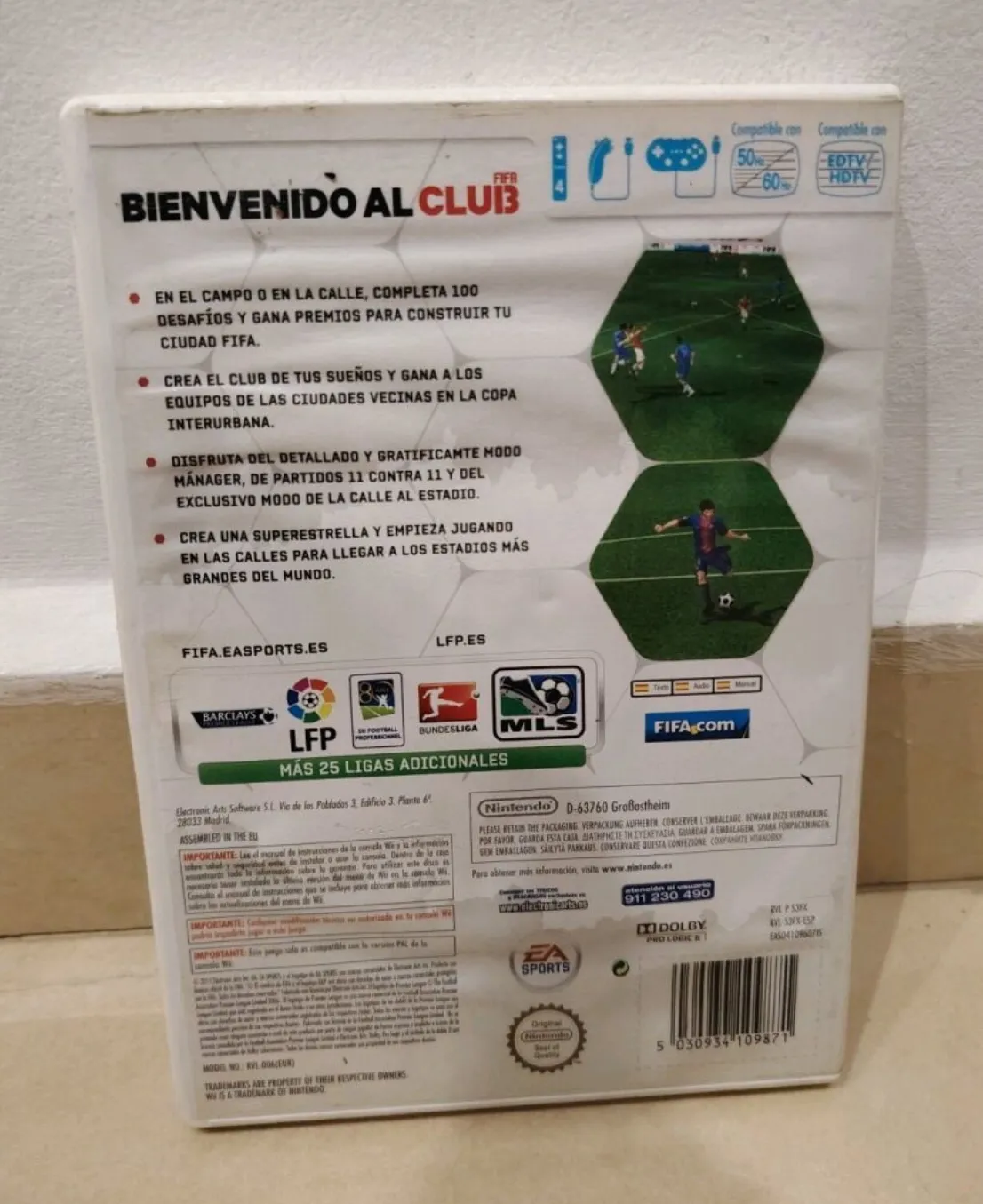 FIFA 13 Nintendo Wii PAL Complete in Box