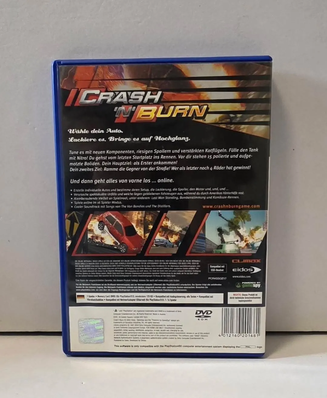 Crash ’N’ Burn за PlayStation 2 PAL